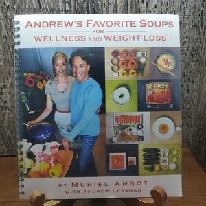 Andrews Favorite Soups for Wellness and Weight Loss by Muriel Angot New Sealed